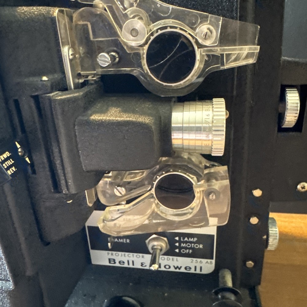 Vintage Bell & Howell Model 256 Autoload Projector. Untested