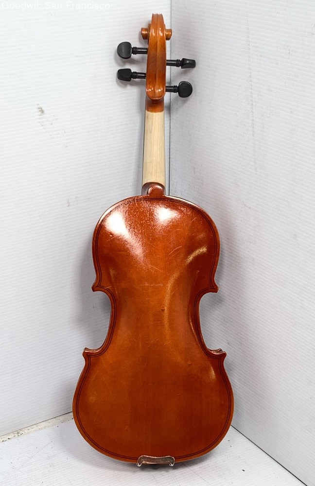 Unbranded 1/4 Size 4-String Student Violin with Bow in Hard-Side Case