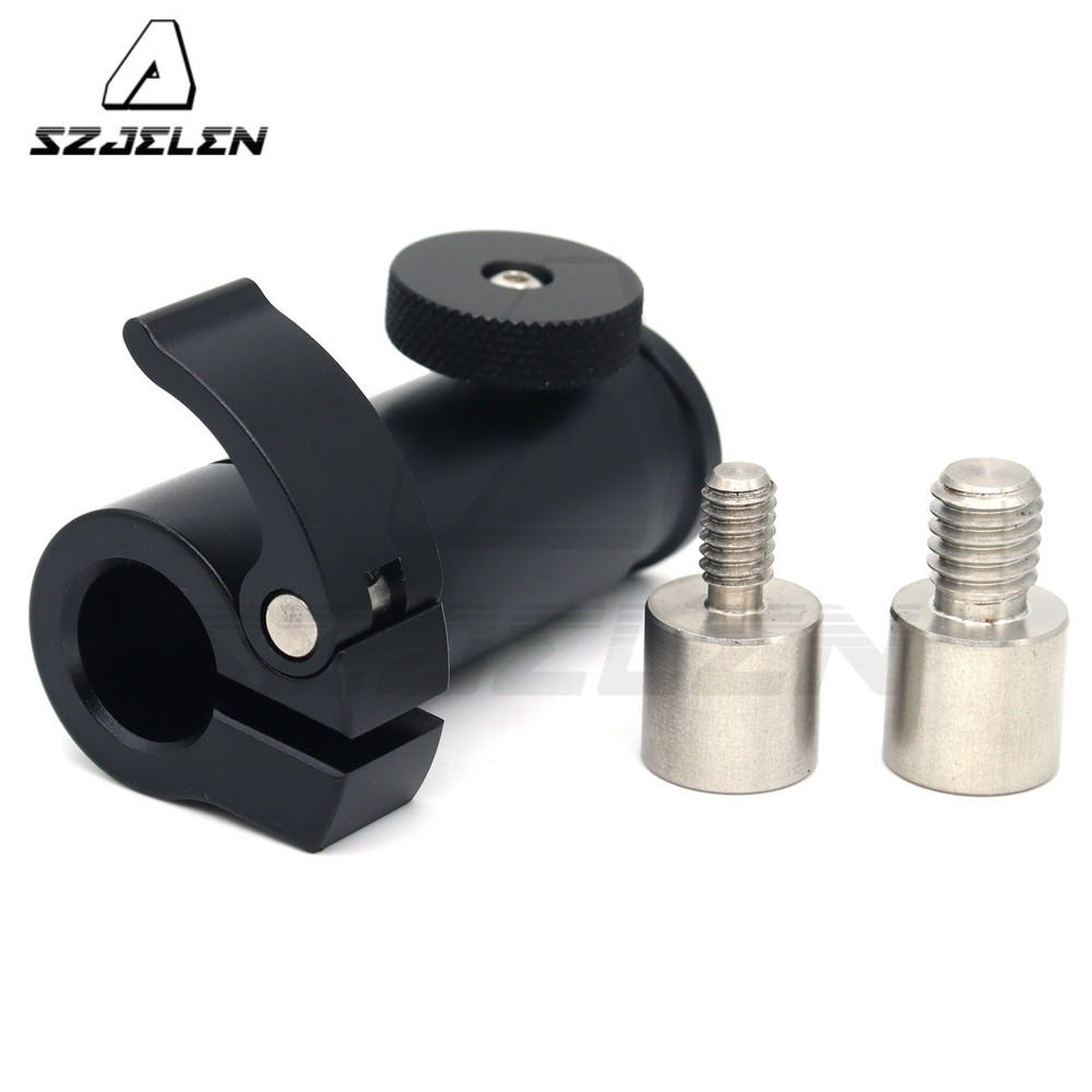 1/4" 3/8" Boom Pole Quick Release System for Magic Leg Fixed Monitor, LED Light