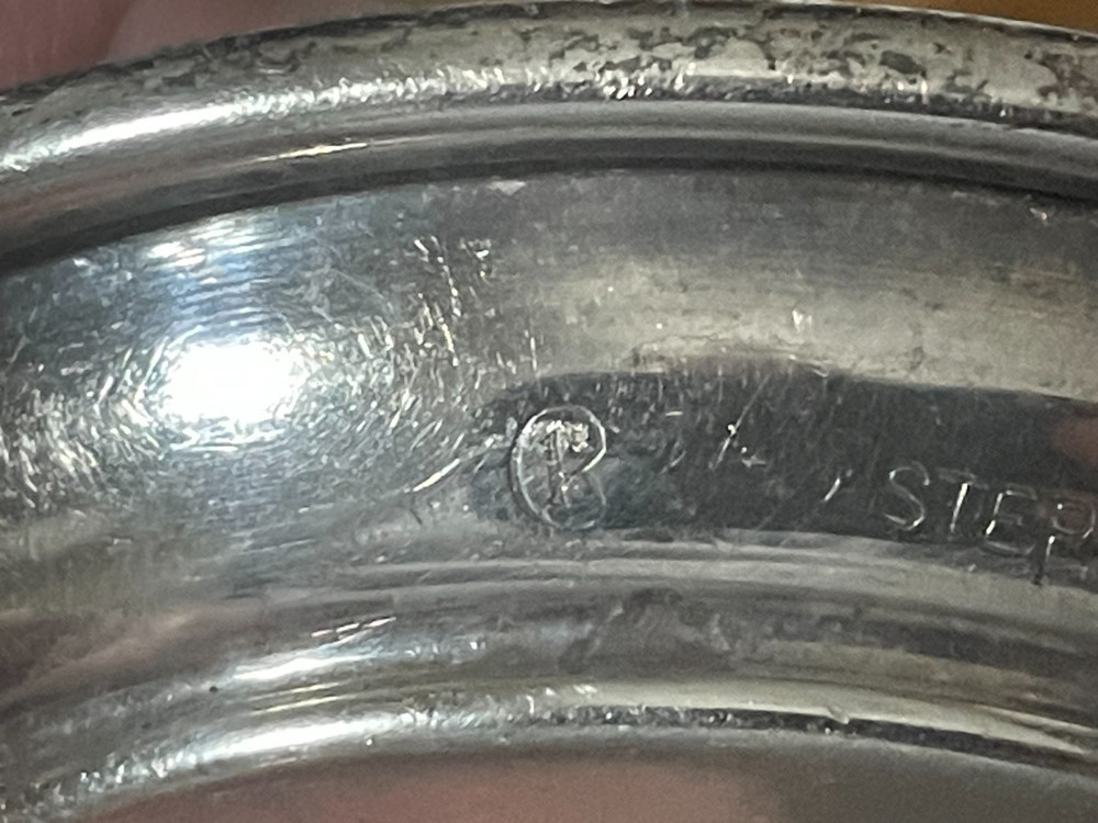 4 Sterling Silver Butter Pats 82 g