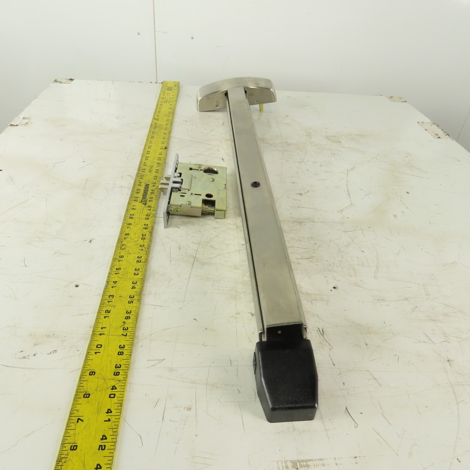 Arrow S3900 Right Handed Push Bar Exit Device Stainless Steel 30"