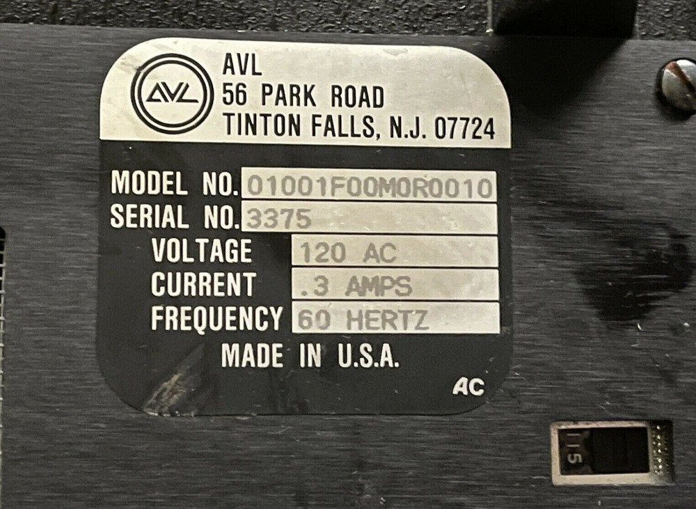 Vintage AVL Coyote Memory Programmer Console