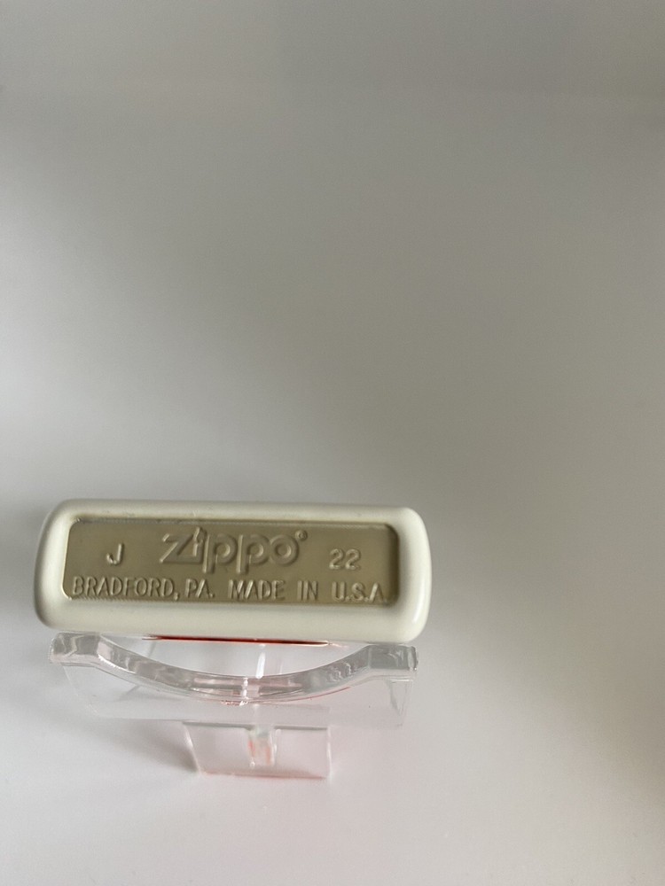 Zippo Cyber Skull On A 2022 White Matte Lighter