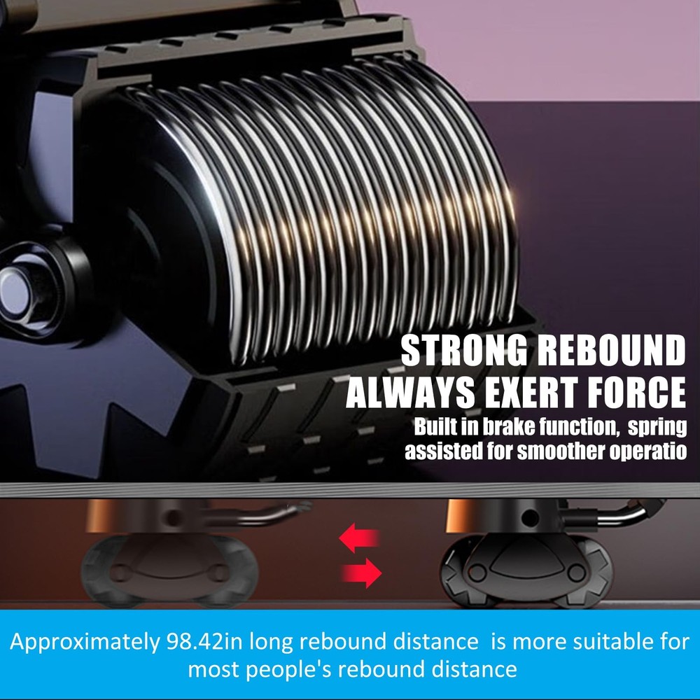 Uota Elbow Support Automatic Rebound Abdominal Wheel AB Roller Abs Workout Equip