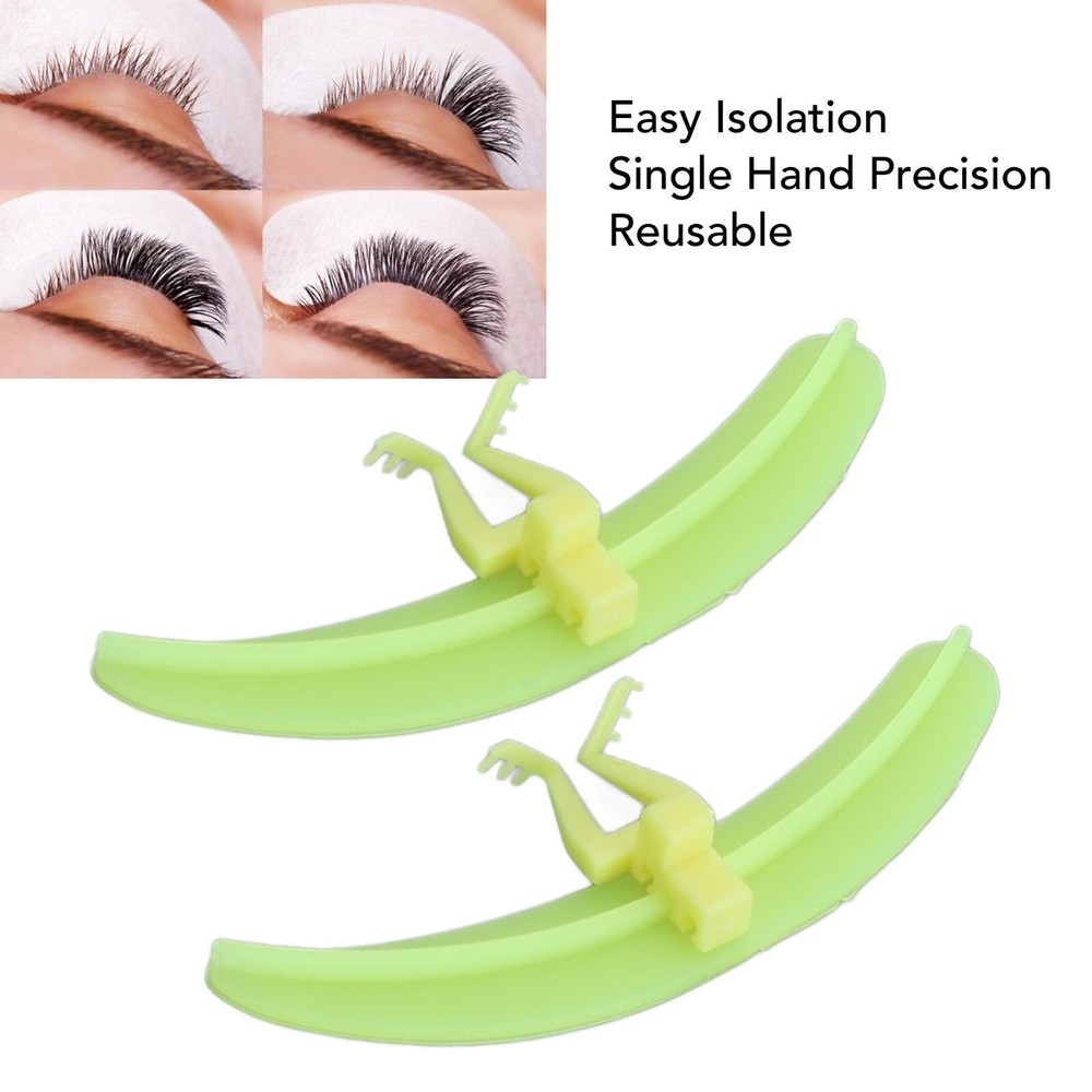 Eyelash Separator Tool Washable Reusable Silicone Base and Legs Lash Extension