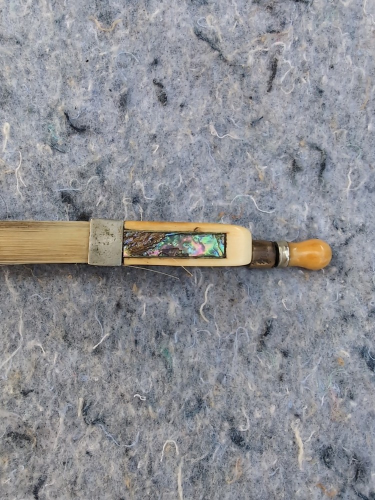 Vintage Violin Bow Has Small Fracture