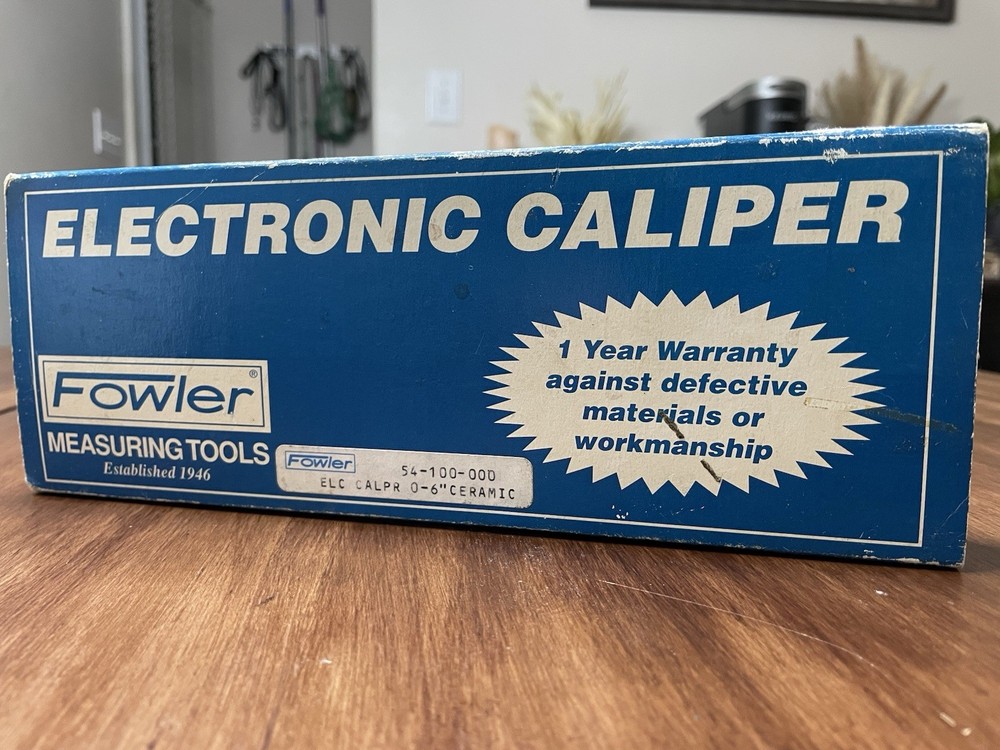 FOWLER – Value CAL Electronic Caliper 6”/150mm With Case