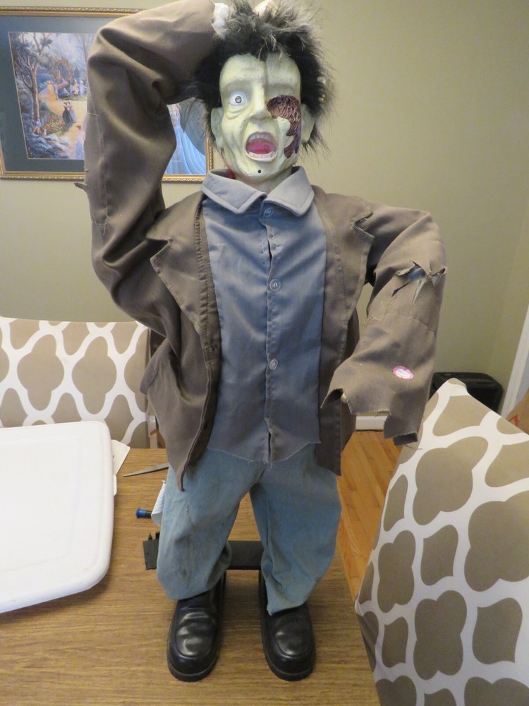 Motion Activated Frankenstein Halloween Decoration