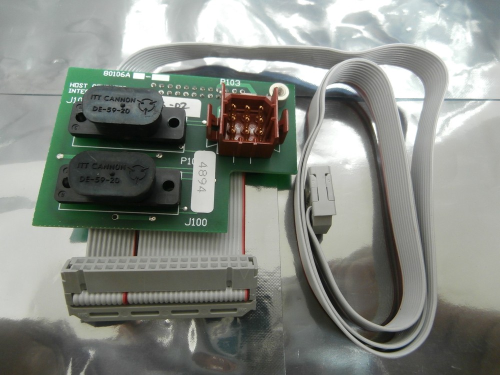 SVG Silicon Valley Group 600403-02 Host Computer Interconnect PCB 80106A Used