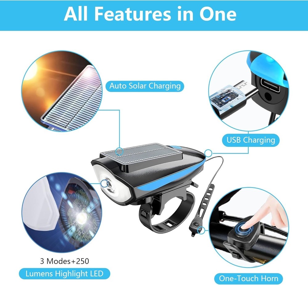 3-Mode Clip-On Pet Stroller Light: Solar & USB Rechargeable, Waterproof Design