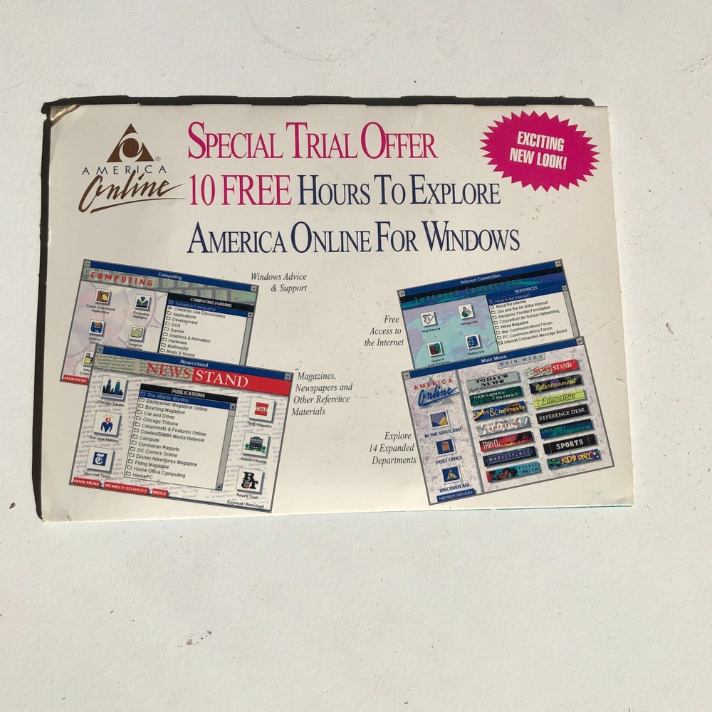 AOL Disk Collection in original packaging