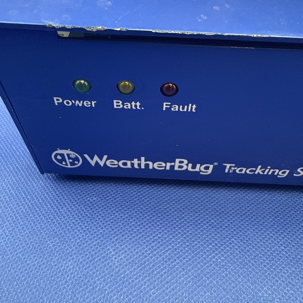 Weather Bug Tracking Station Blue Box Weather Data Logger / Internet Transmitter