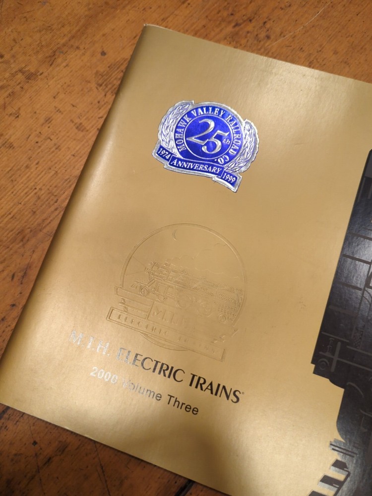 2000 MTH Model Electric Trains Catalog Volume 3 Book
