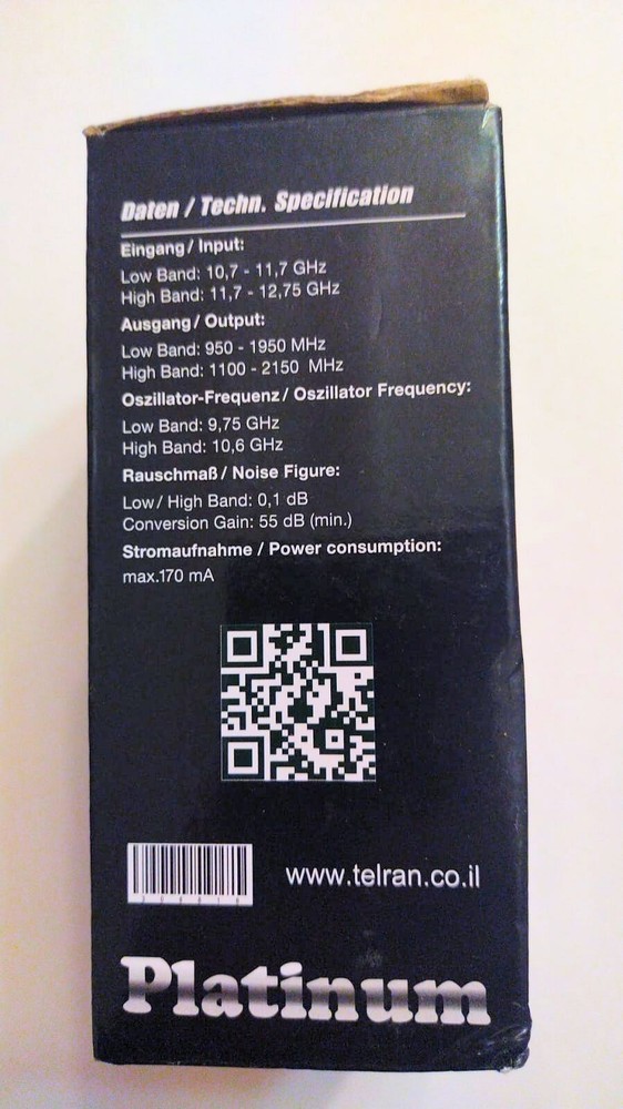 Universal Quatro LNB 0.1 db