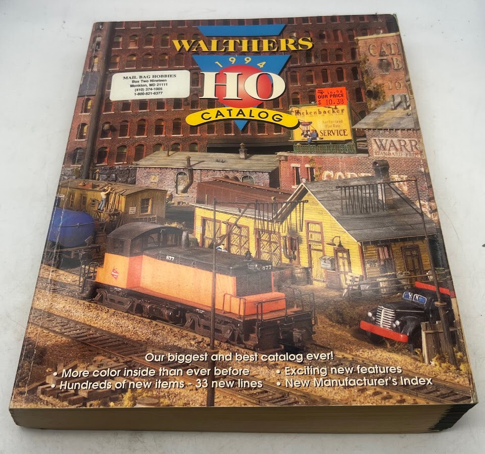 Walthers HO Train Catalogs 1971-1999 Incomplete please read