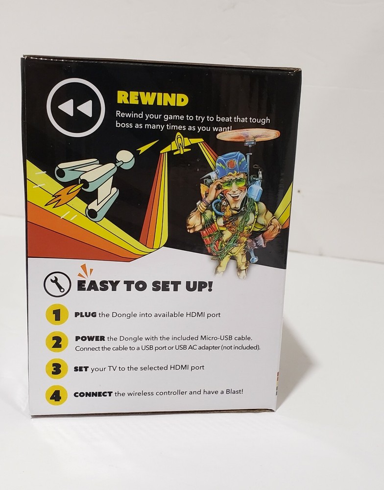 Activision Flashback Blast! Pitfall River Raid HDMI 20 Retro Video Games