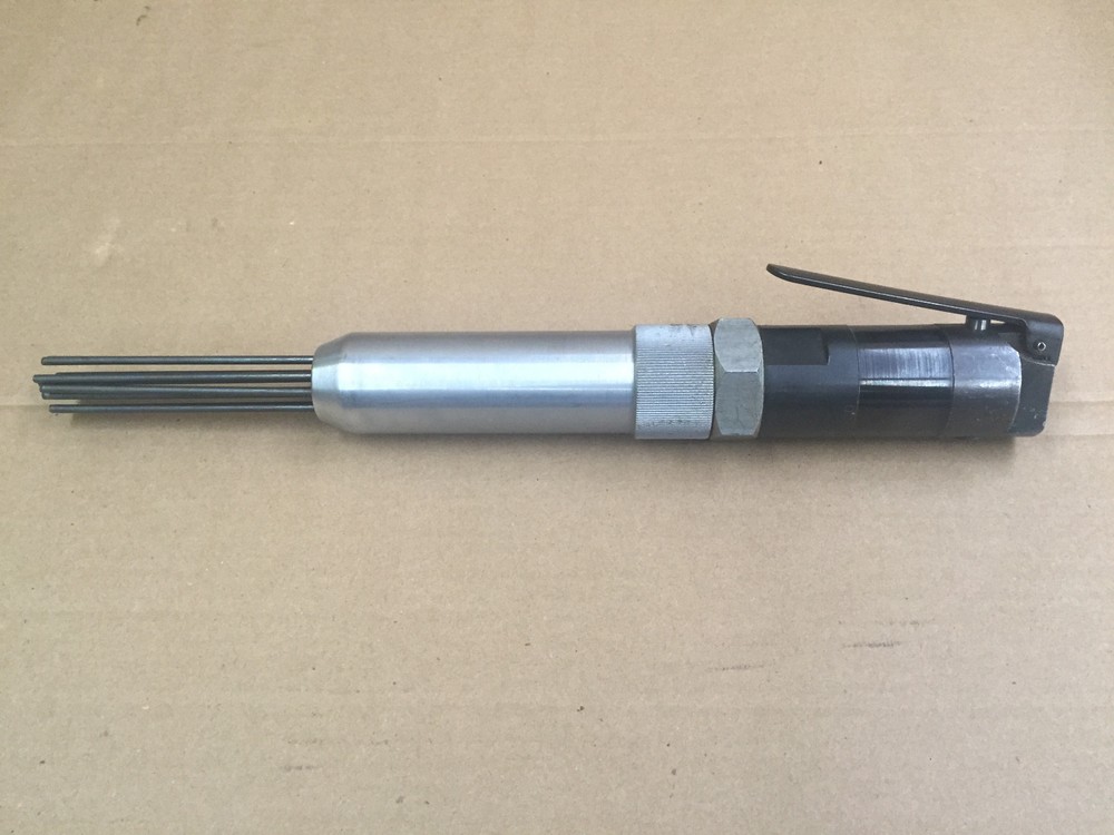 Pneumatic Needle Scaler Paint Removal Tool Straight Lever