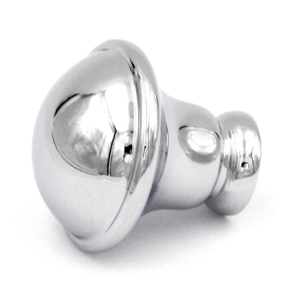 P2243-CH Chrome 1 1/4" Smooth Dome Cabinet Knobs Pulls Hickory Savoy