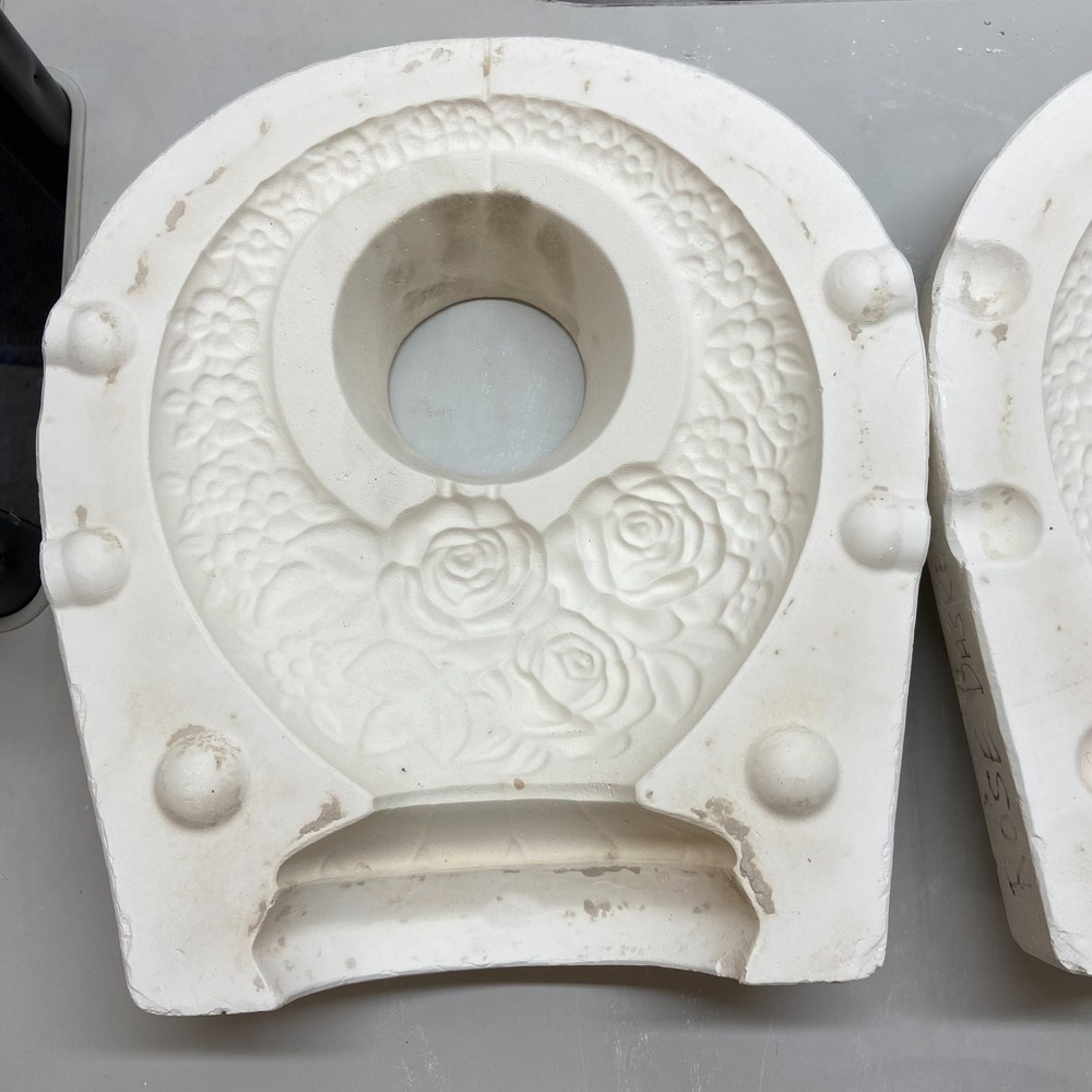 Ceramic Slip Casting Mold Rose Basket #750