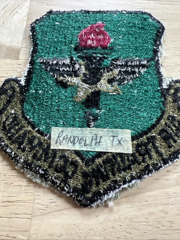 US Air Force Air Training Command. Randolph, Texas, Patch