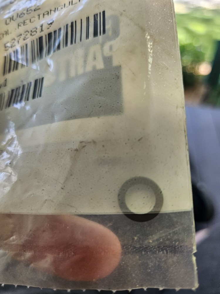 CUMMINS 5272819 RECTANGULAR RING SEAL OEM NOS 5272819 FREE SHIPPING