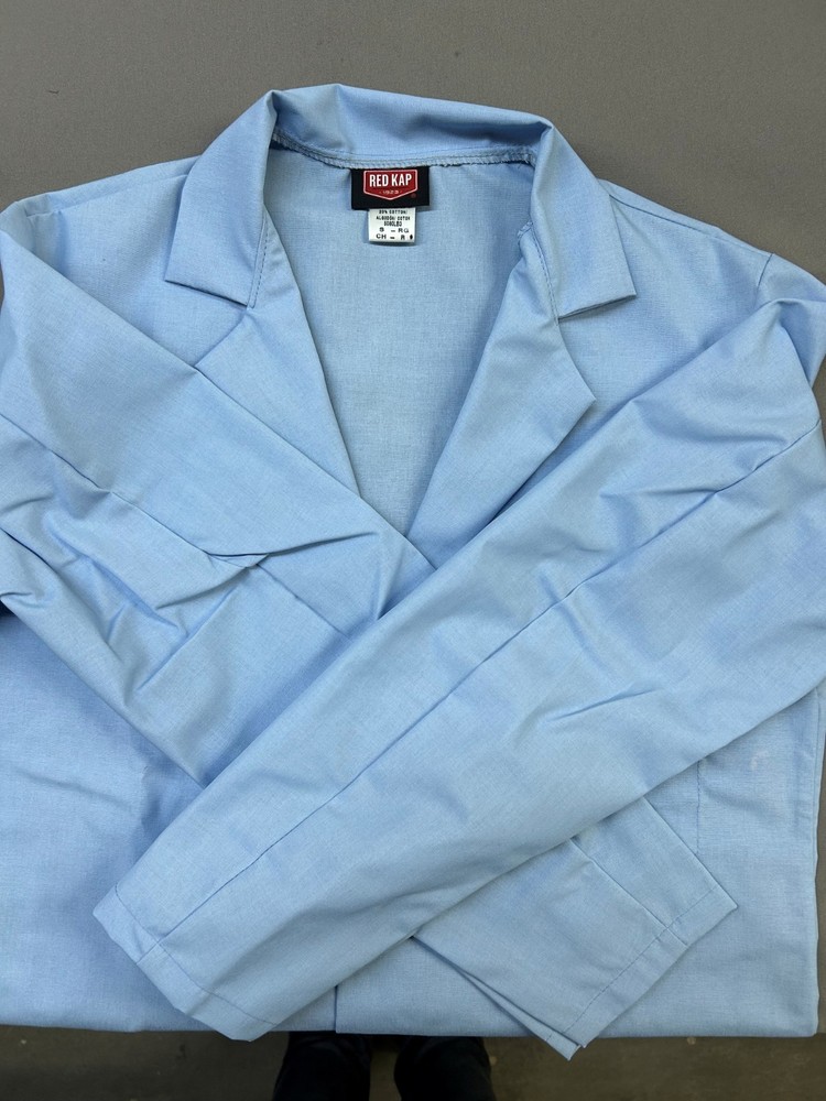 Red Kap 5080 Lab Coat Light Blue