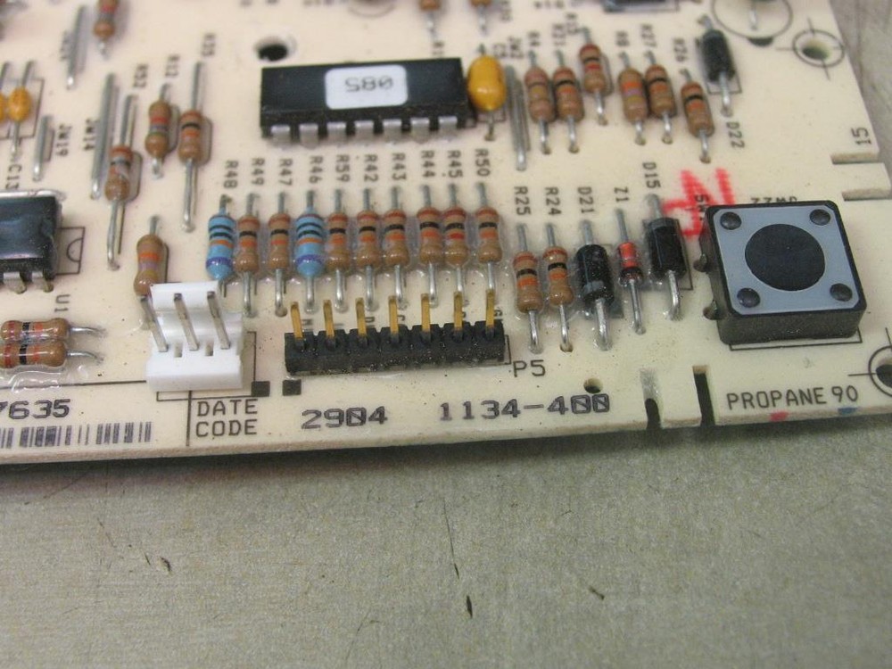 Raypak 1134-400 Pool Spa Temp Control Display Circuit Board 601720 1134-83-401A