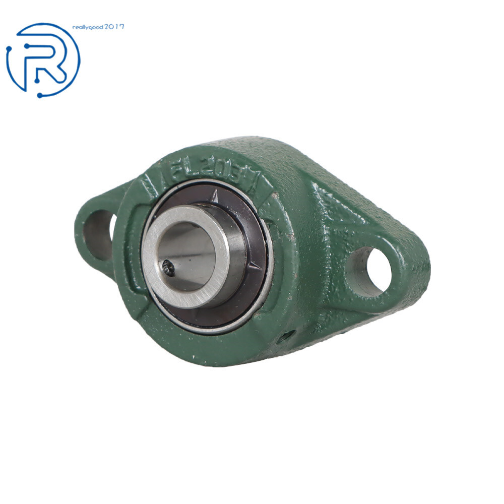 10Pack UCFL202-10 2 Bolt Solid Base Pillow Block Flange Bearing 5/8" Bore