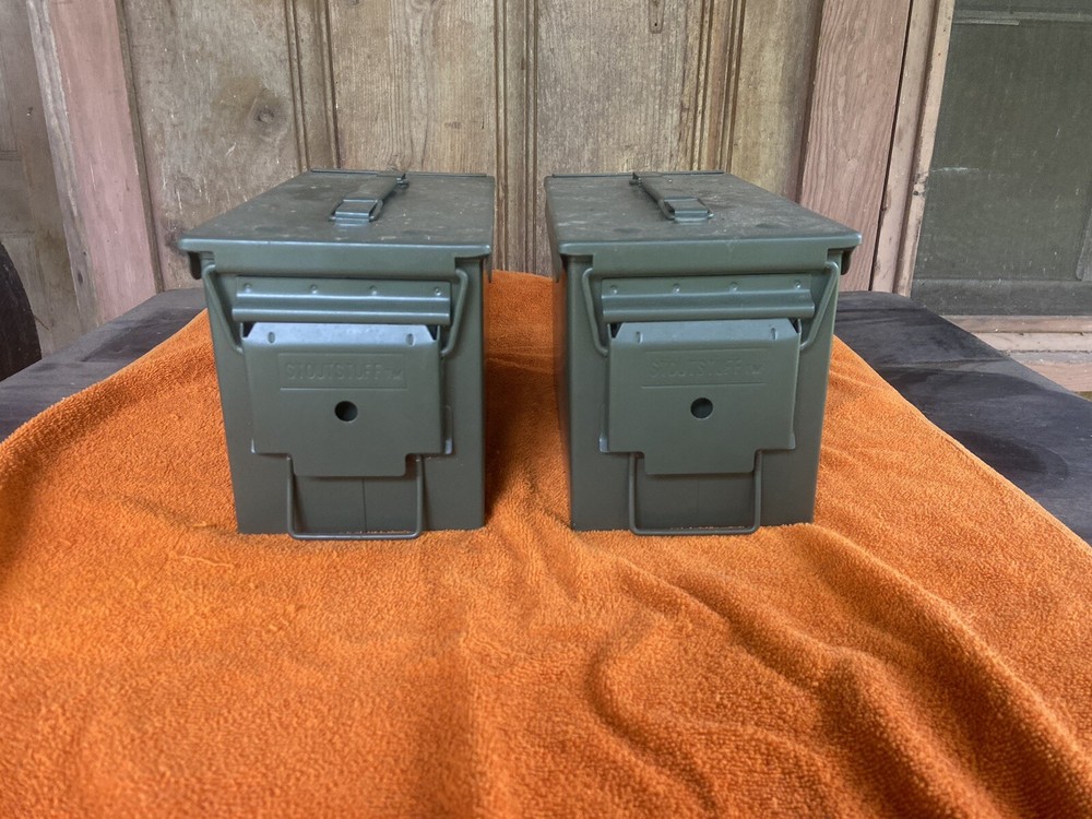 .30 Cal Metal Ammo Case Can – Green
