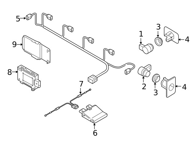 Genuine Audi Shield 4KE-907-694