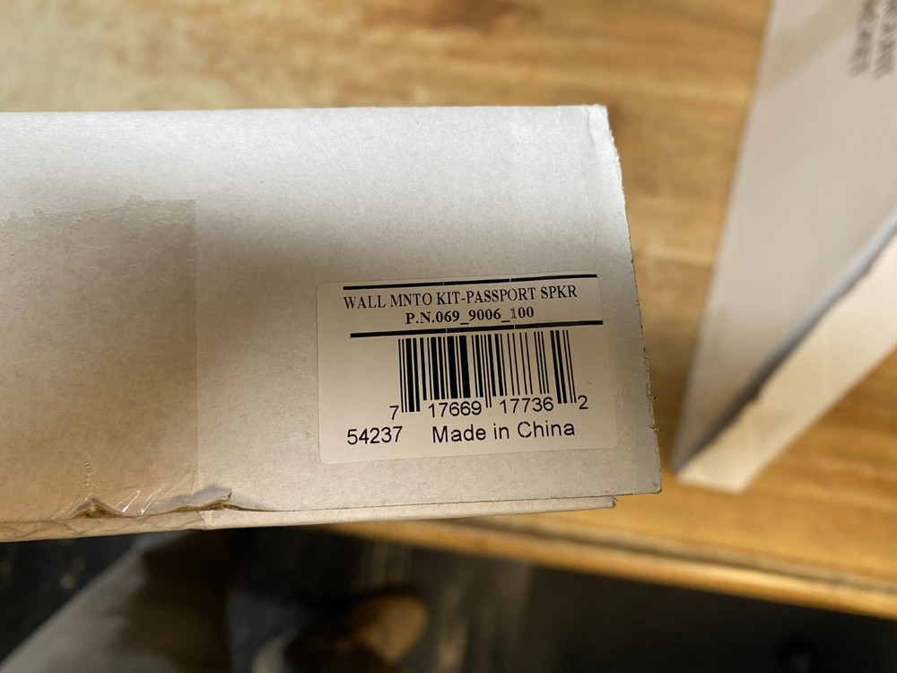 Fender Wall Mount Kit for Passport Series