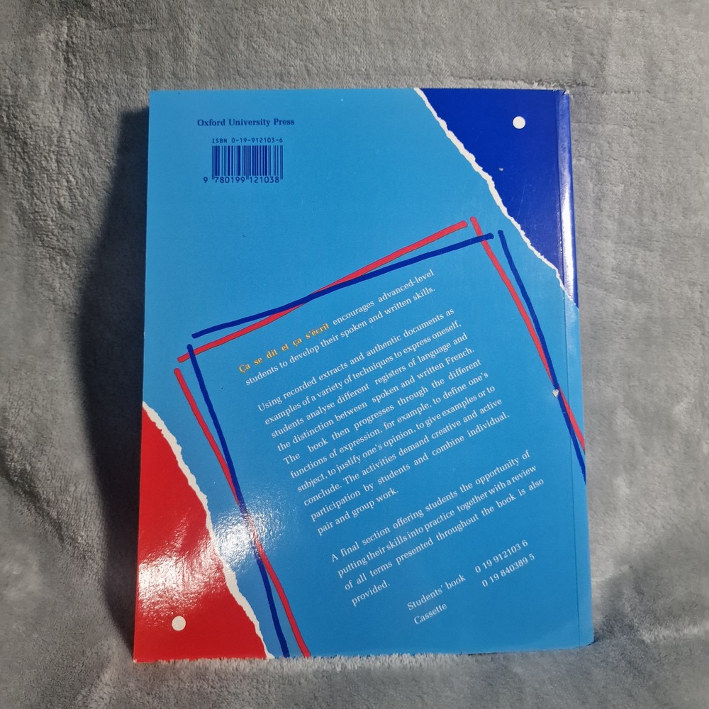 Ca se Dit et Ca s'Ecrit by Beeching, Kate