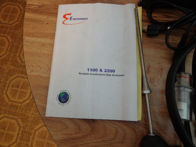 E Instruments Model 1100 Industrial Combustion Analyzer