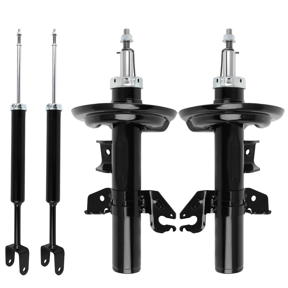 Front Rear Shock Absorbers Compatible 2013-2016 Dart Replacement 334981