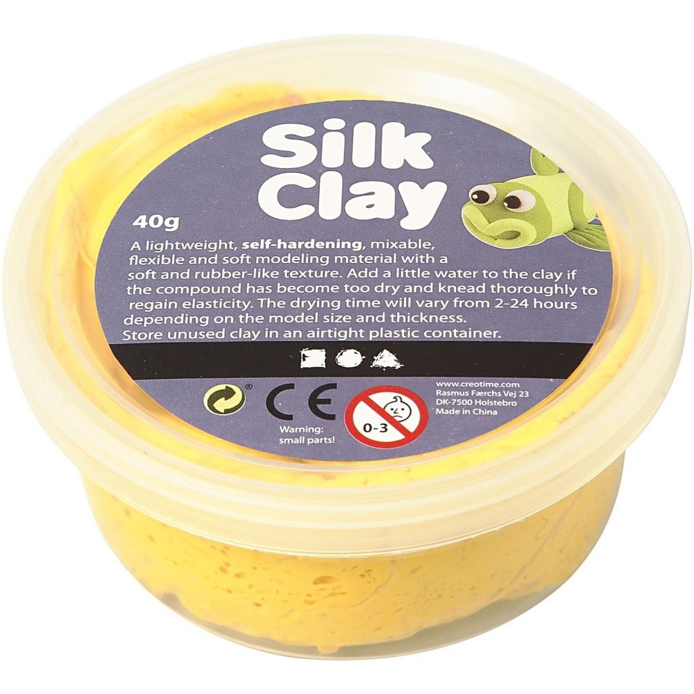 Creativ 40 g Silk Clay, Yellow