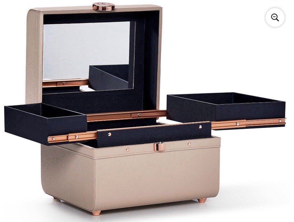 NWT CABOODLES LIFESTYLE TRAIN CASE