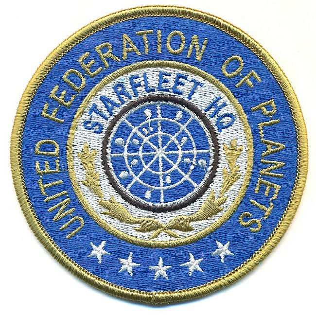 STAR TREK UFP HEADQUARTERS PATCH - STK21