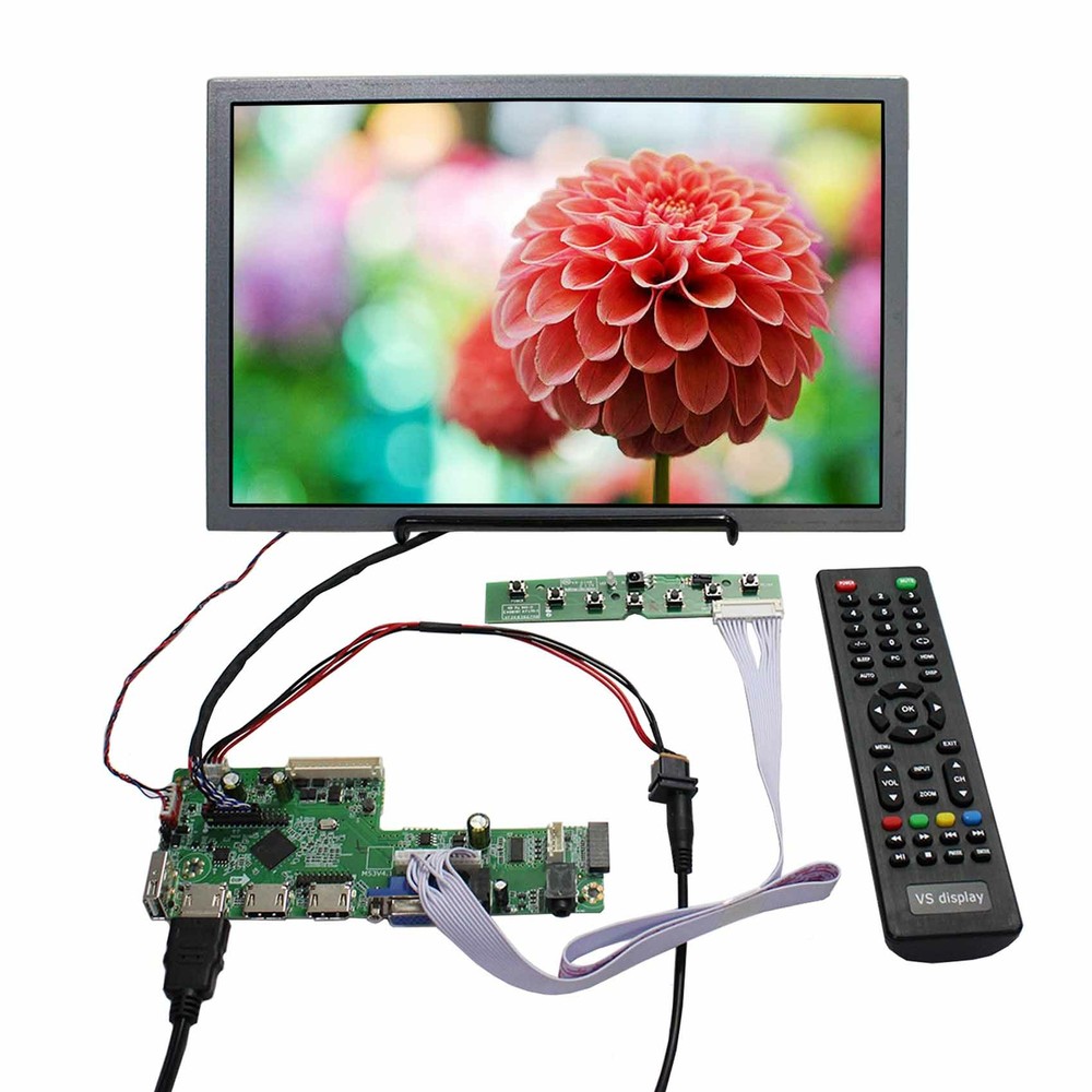 3HDUSB LCD Controller Board With 12.1 inch AA121TD02 1280X800 LCD Screen