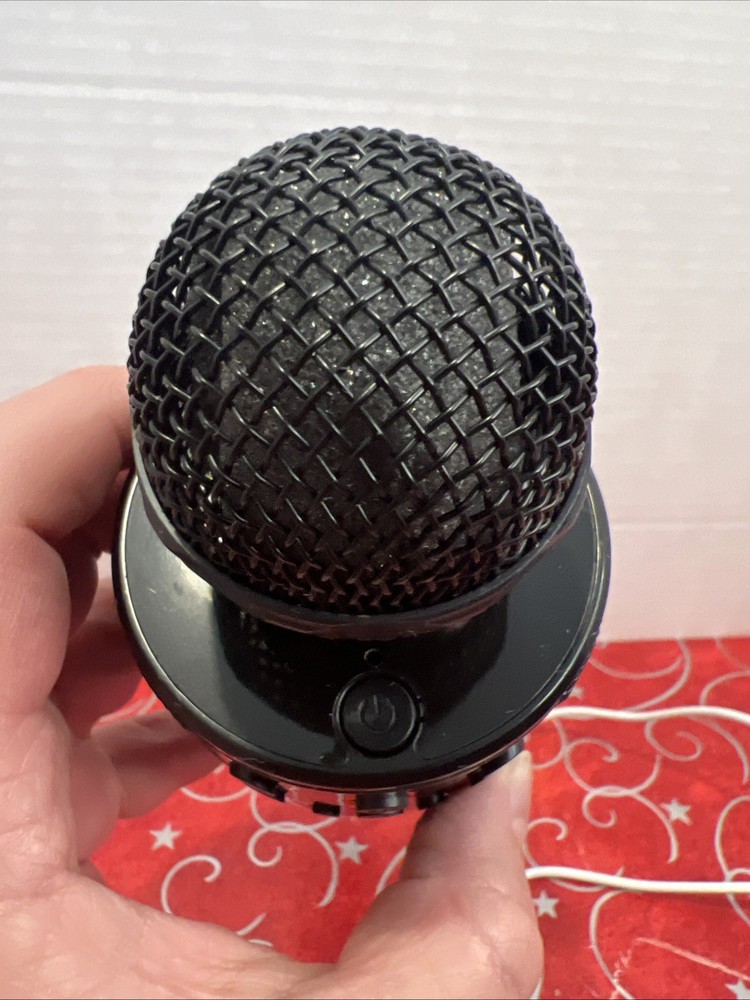 Wireless Bluetooth Karaoke Microphone with Charging Cable