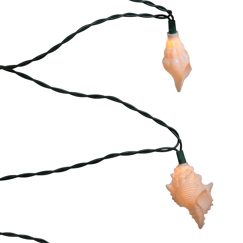 Kurt Adler UL 10-Light Shells and Starfish Light Set