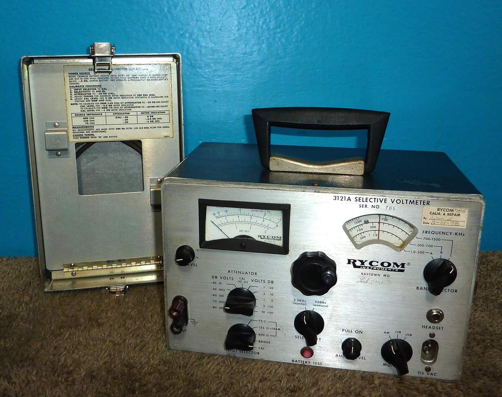 Rycom 3121A Selective Voltmeter