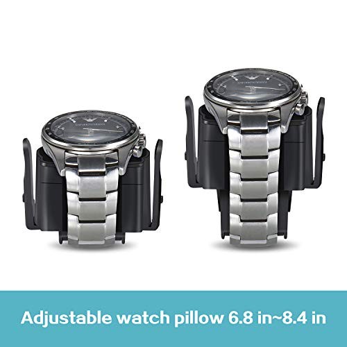 Single Automatic Watch Winder with Quiet Motor, 4 Rotation Mode Black