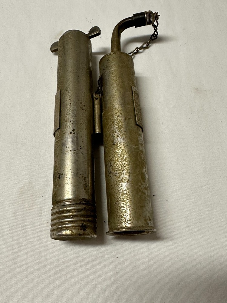 Vintage Mini Pocket-Size Alcohol Blow Torch Untested