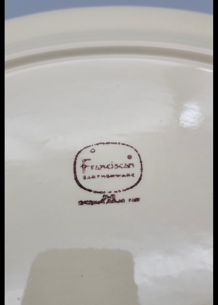 Franciscan Apple Hand Painted Stoneware Dinnerware Set 20 pieces Service for 4