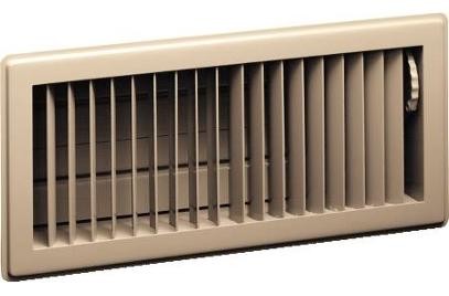 Hart & Cooley 010698 6X10 Steel Floor Diffuser Heavy Duty