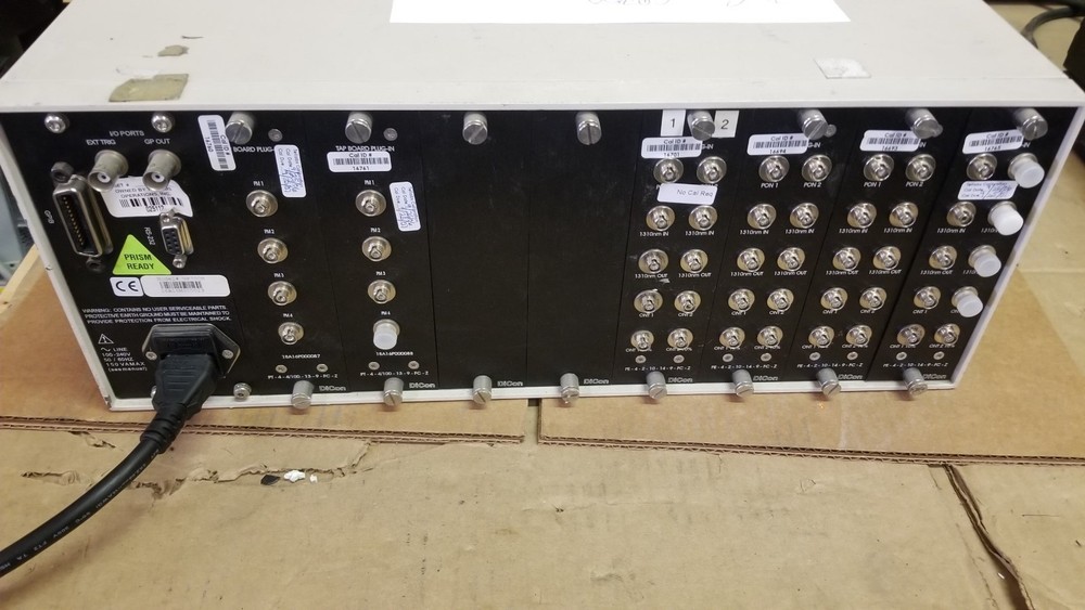 DiCon GP700 General Purpose Fiber Optic Switch with 6 Modules Passes Self Test!