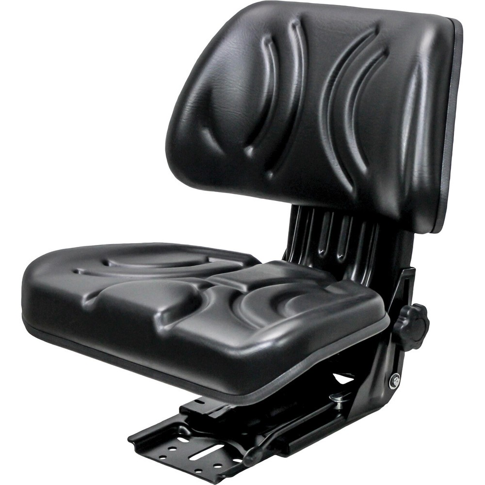 Uni Pro - KM 355 Black Mechanical Suspension Seat - Tall back