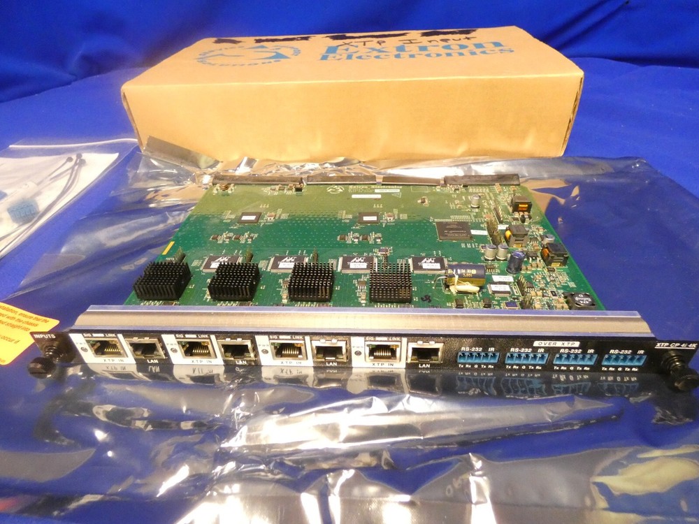 Extron XTP CP 4i 4K Four Input Board (part #70-940-21)