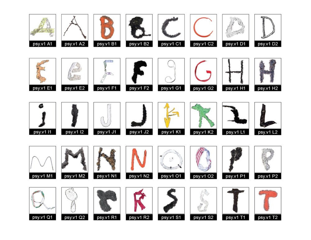 The Architectural, Neon, and Psycho Alphabets