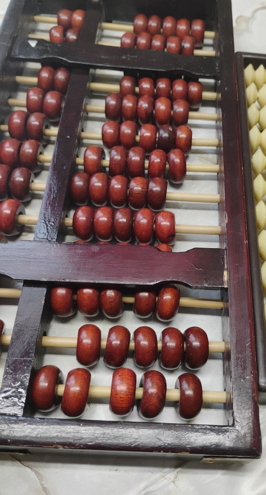 Vintage Red Abacus